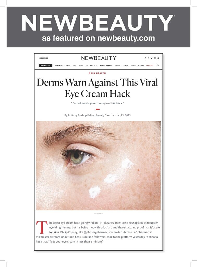 Dermatologists caution against viral eye cream hack