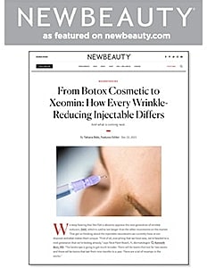 Article on wrinkle-reducing injectables and their differences.