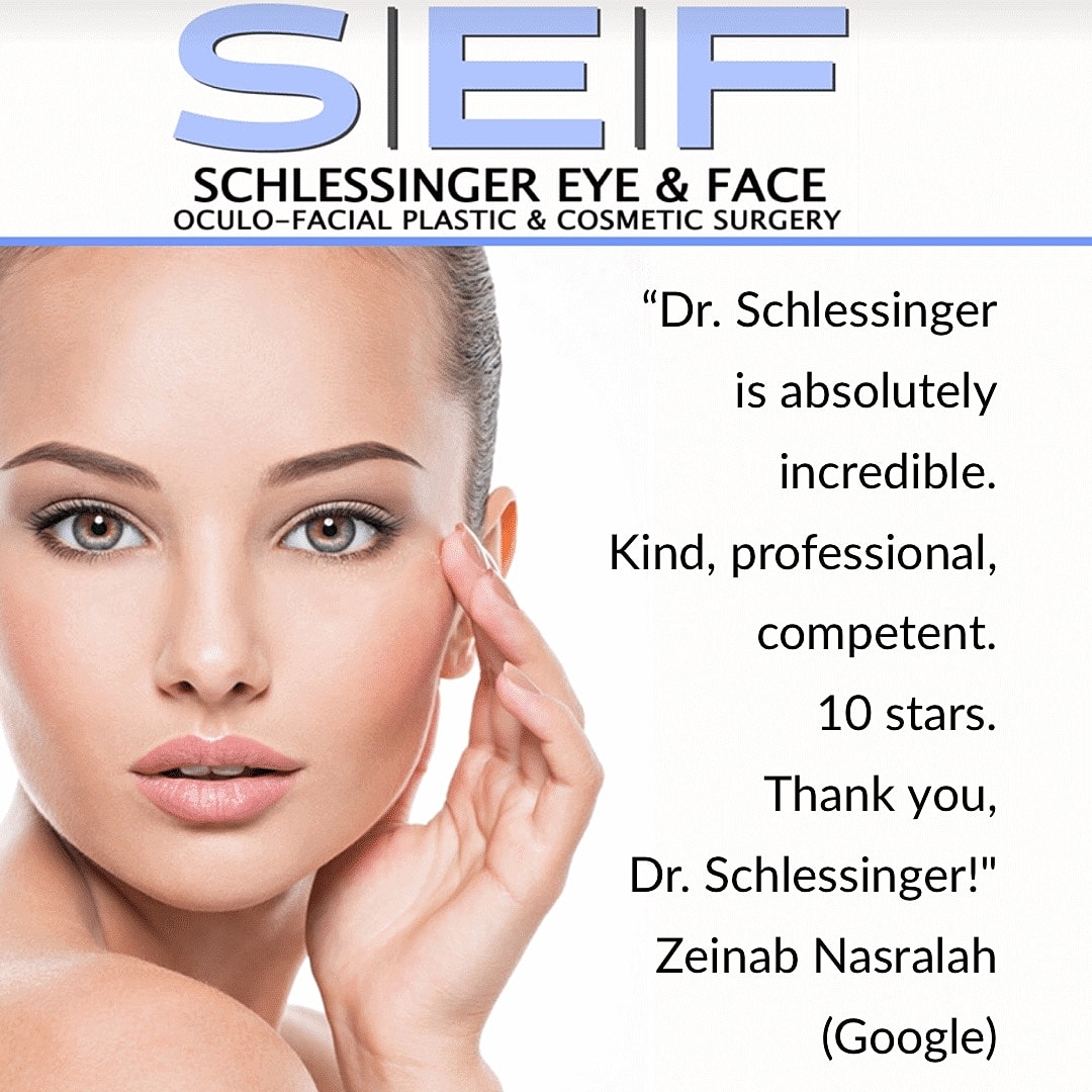 Schlessinger Eye & Face Testimonial