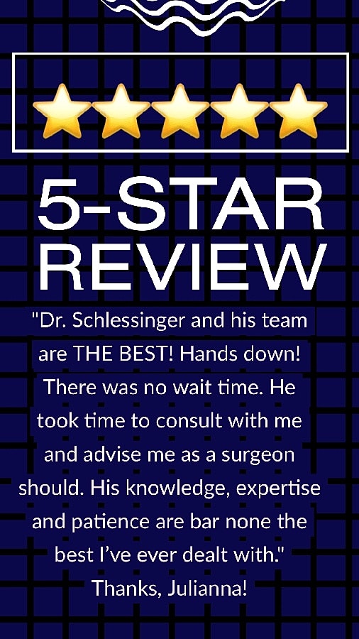 Schlessinger Eye & Face Testimonial