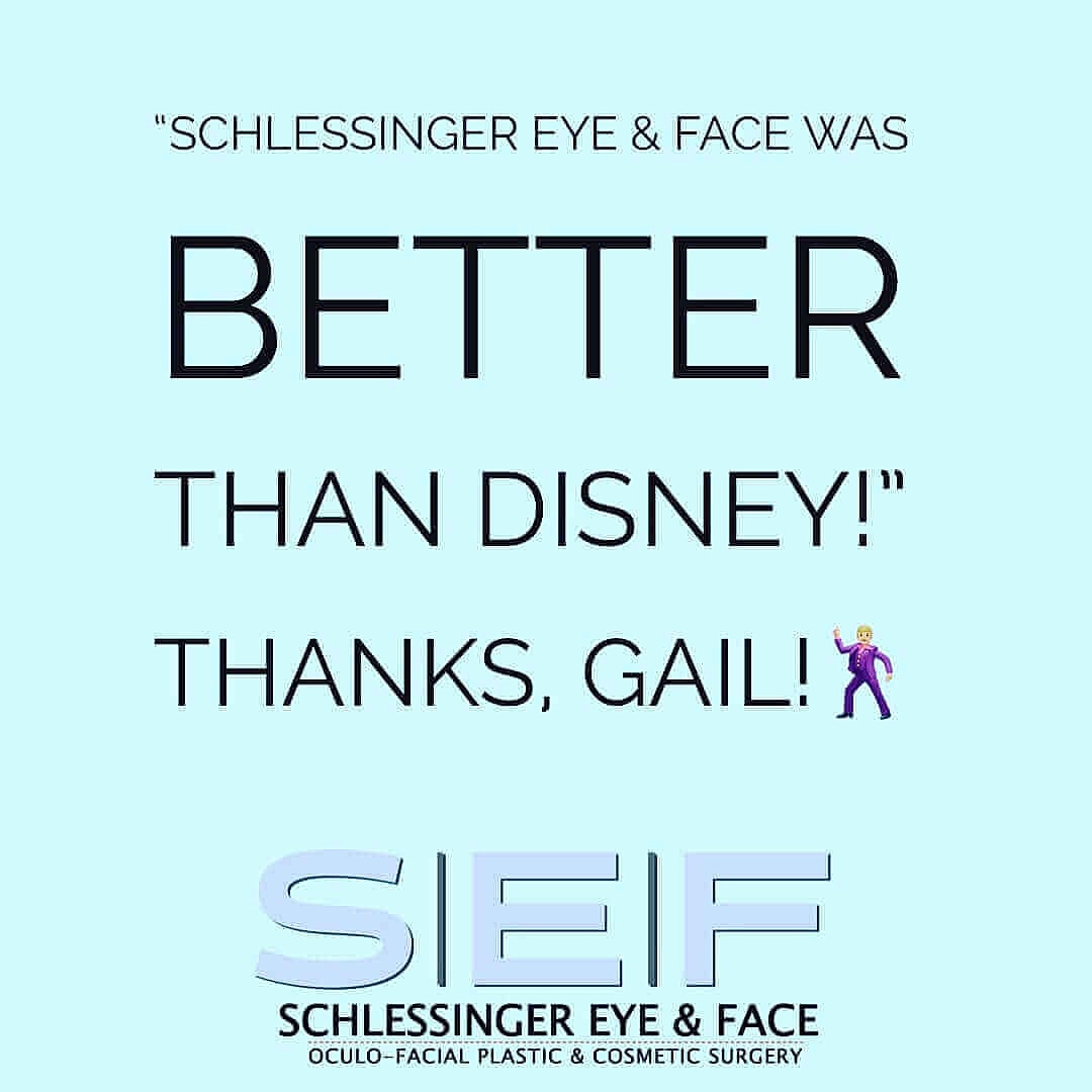 Schlessinger Eye & Face Testimonial