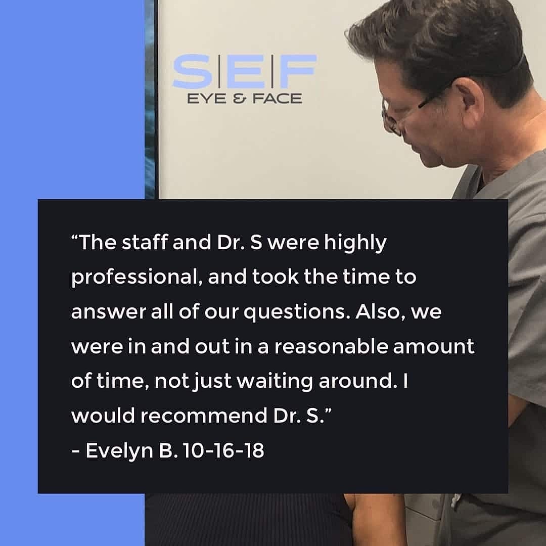 Schlessinger Eye & Face Testimonial