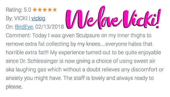 Schlessinger Eye & Face Testimonial