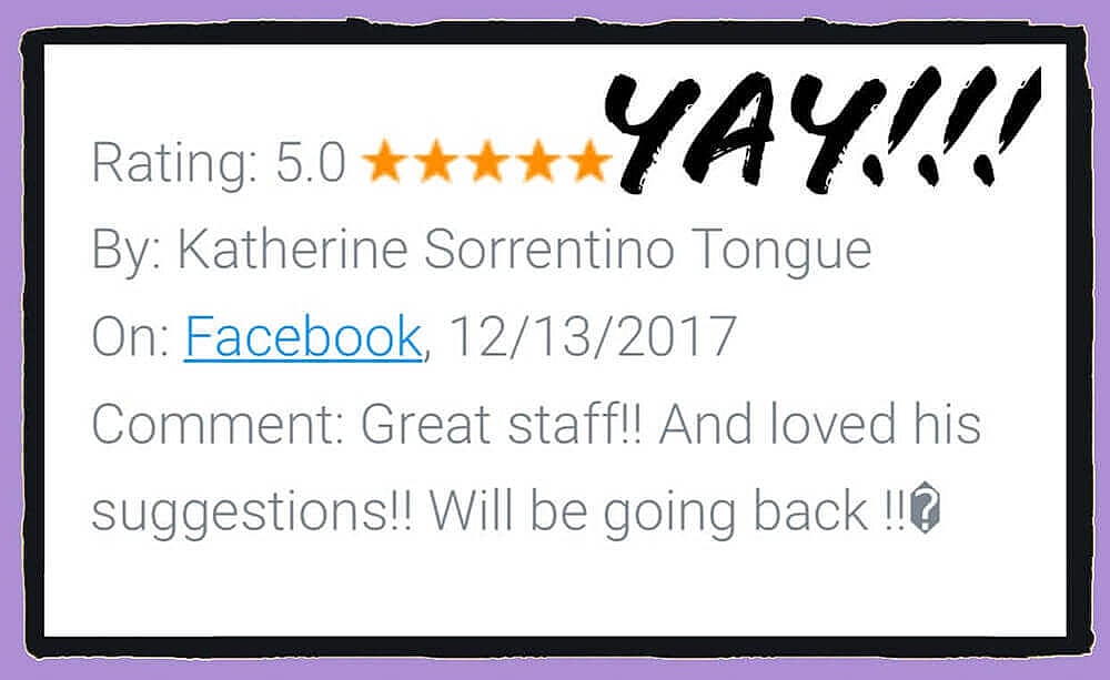 Schlessinger Eye & Face Testimonial