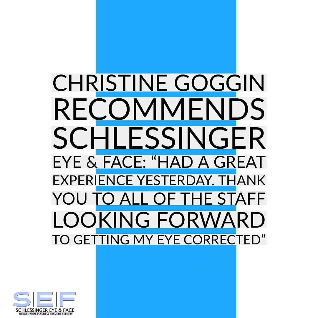 Schlessinger Eye & Face Testimonial