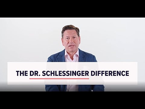 Dr. Schlessinger discussing his unique approach.