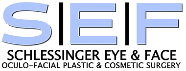 Schlessinger Eye & Face logo design.