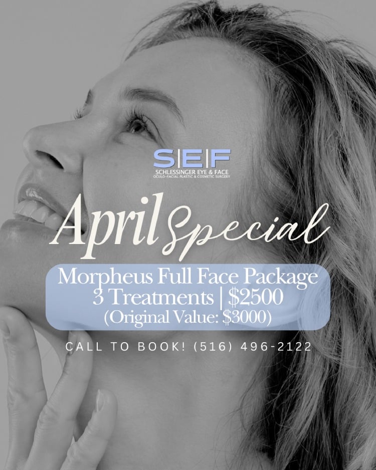 Our April Special. Morpheus Full Face Package. 3 Treatments for $2,500.