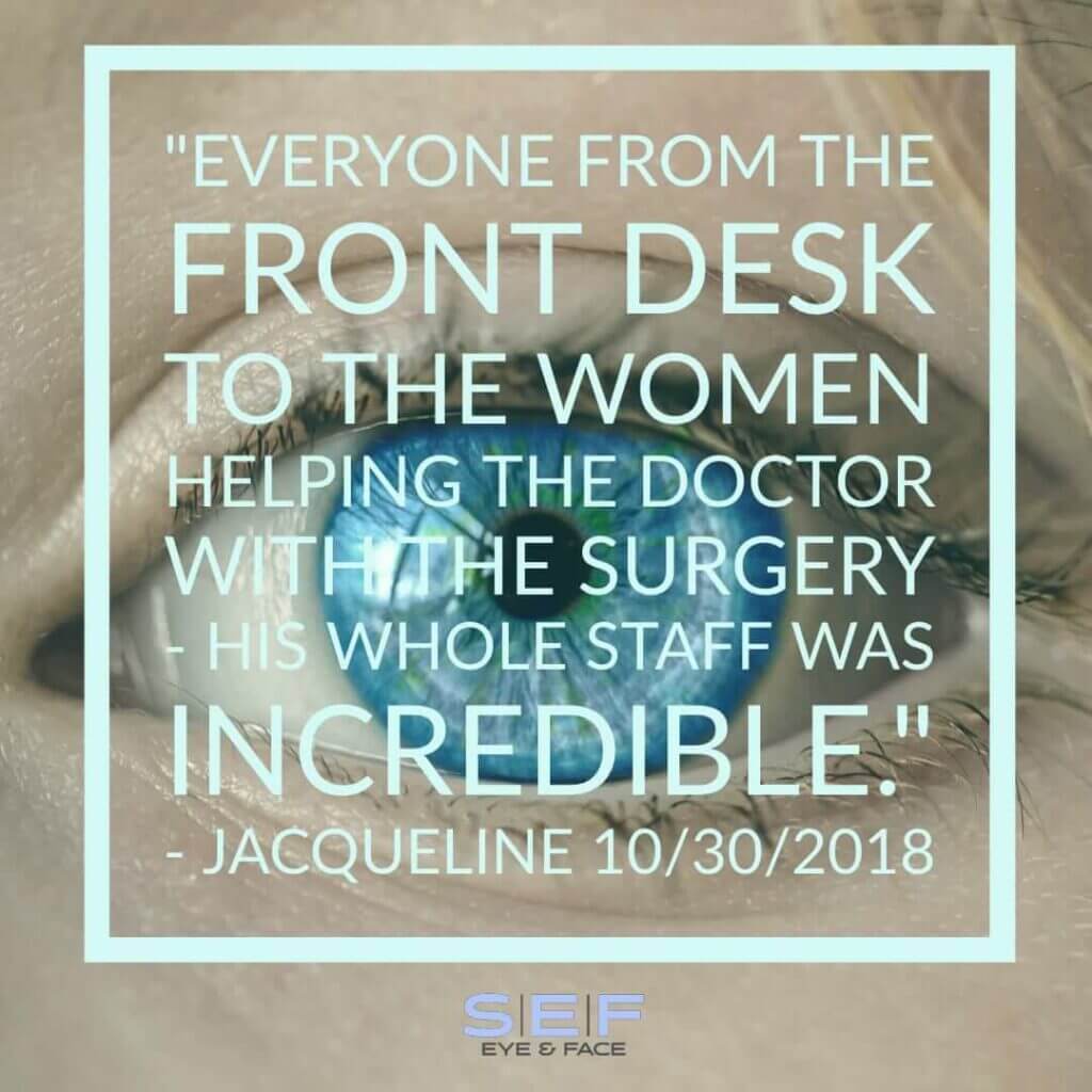 Schlessinger Eye & Face Testimonial