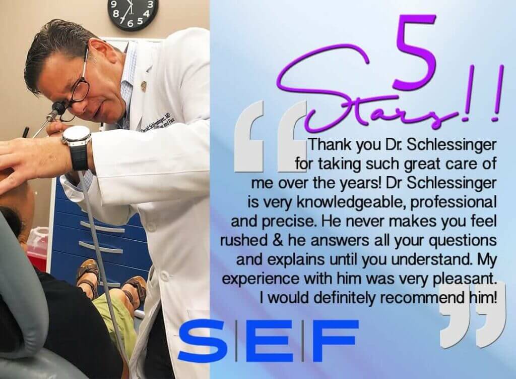 Schlessinger Eye & Face Testimonial